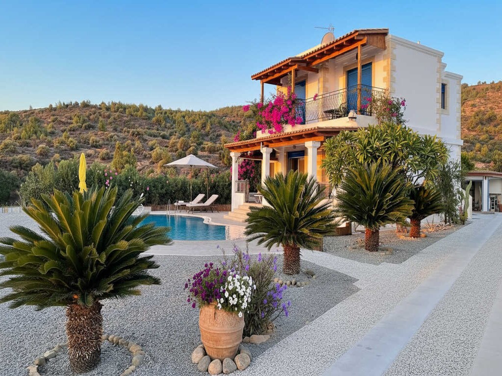 Ferienhaus auf Rhodos mit privatem Pool