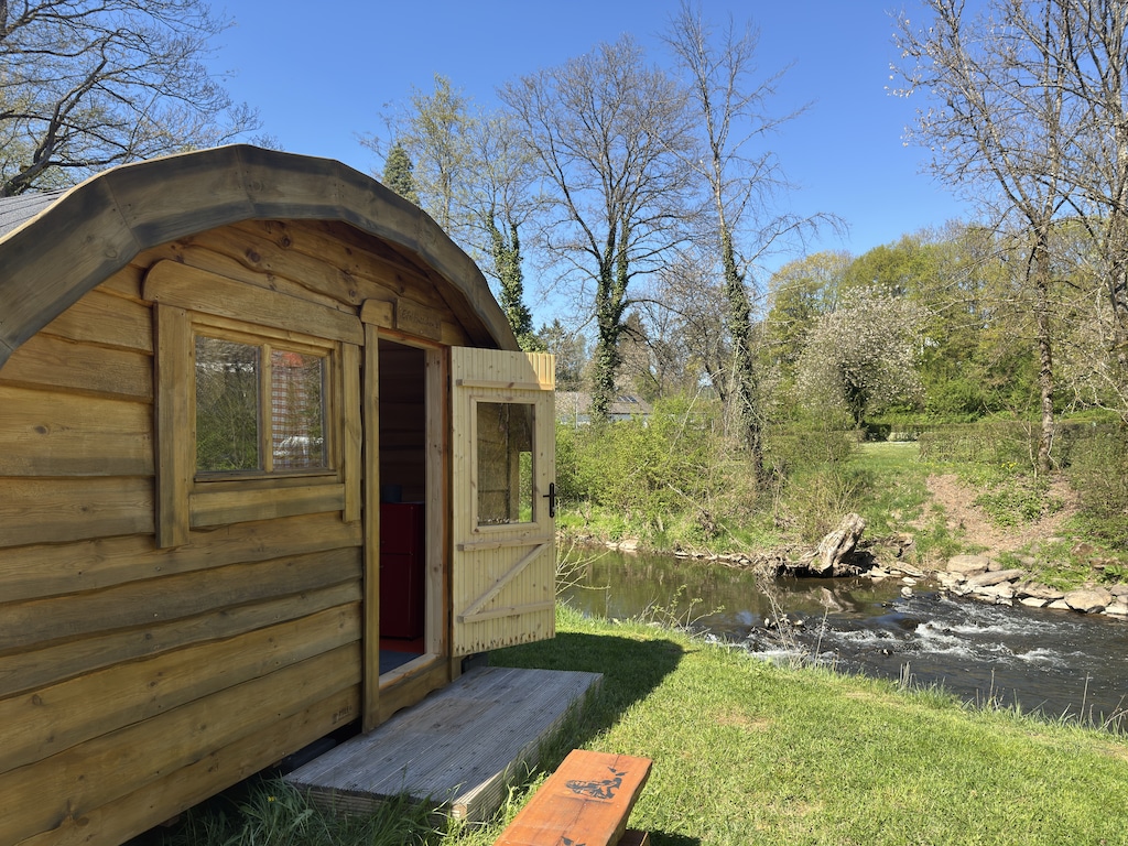 Bungalow im Campingpark