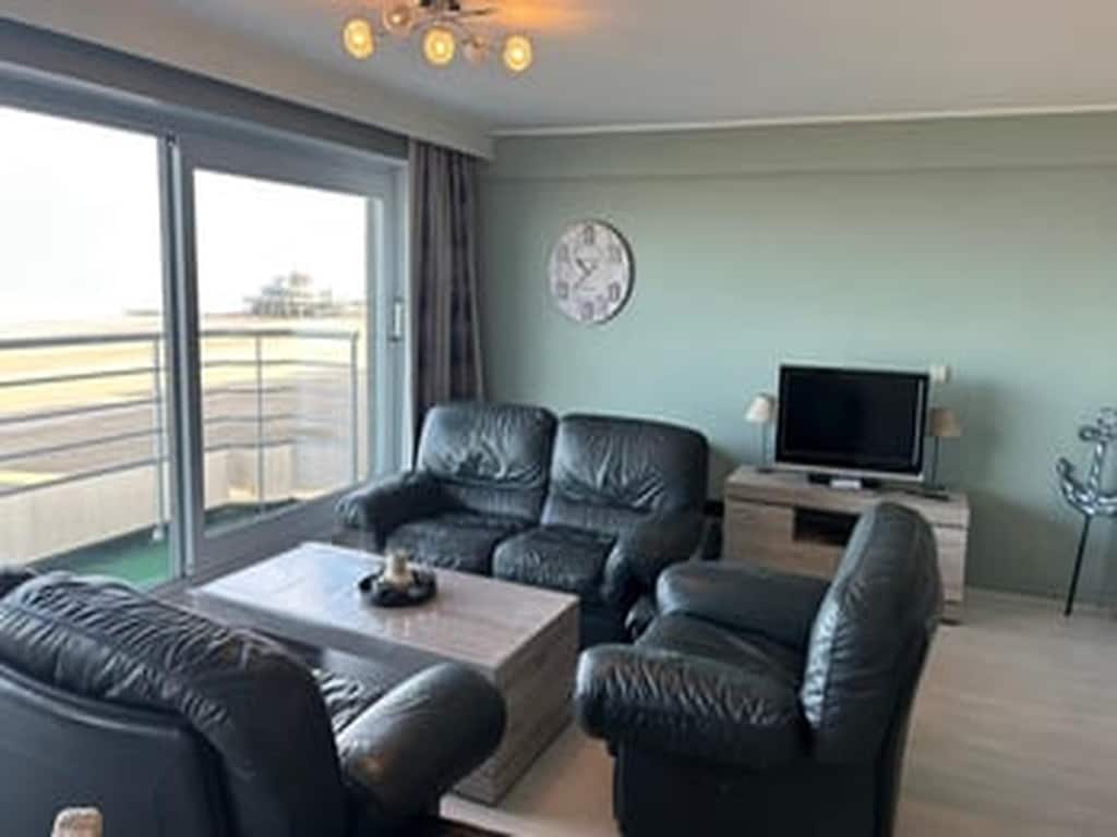 Appartement in Blankenberge met uitzicht op zee