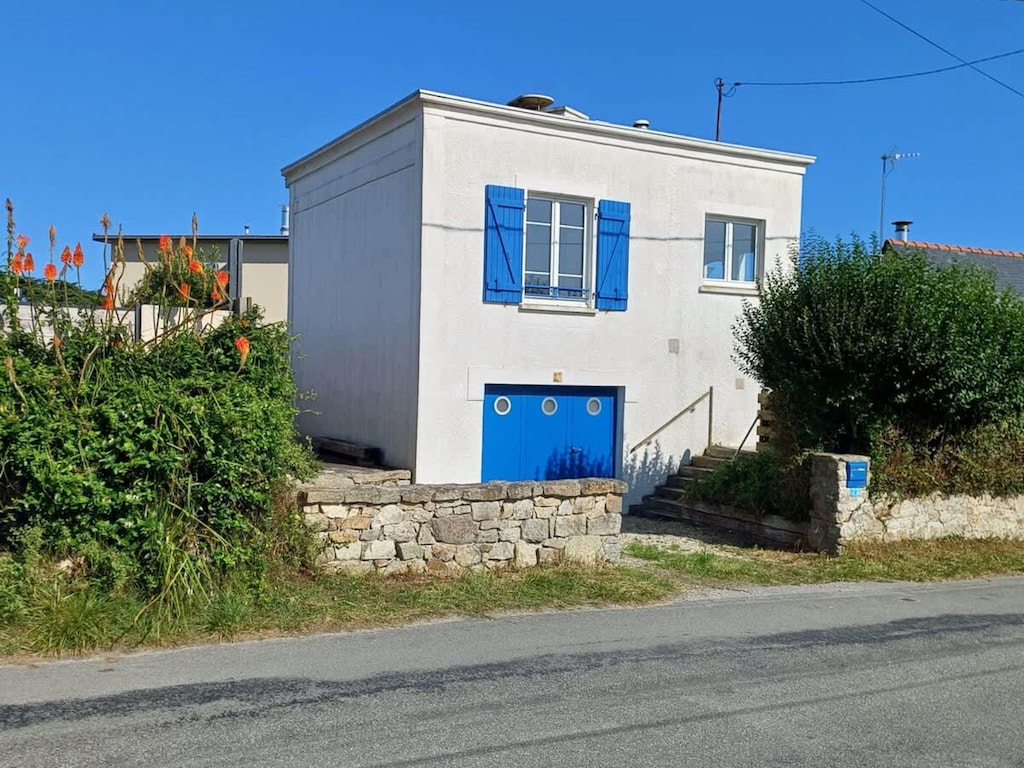 Charmantes Küstenhaus, 200 m vom Strand entfernt