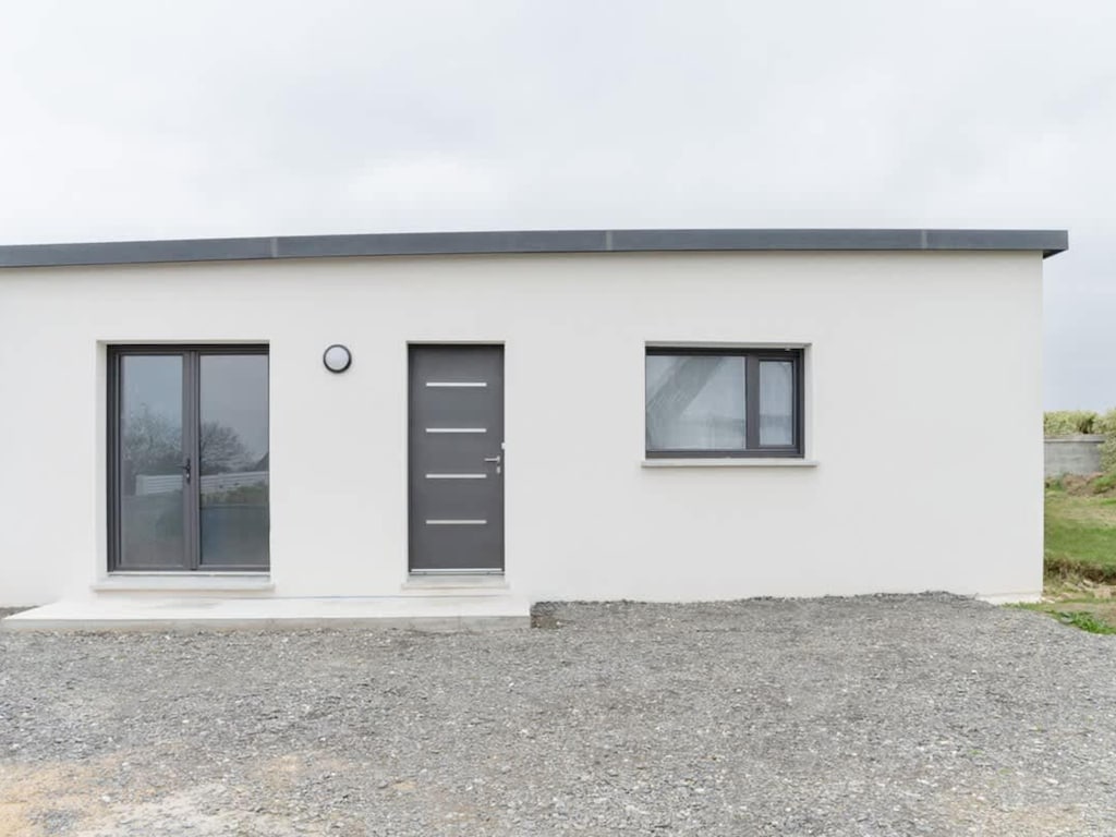 Comfortabel gelijkvloers huis aan het strand