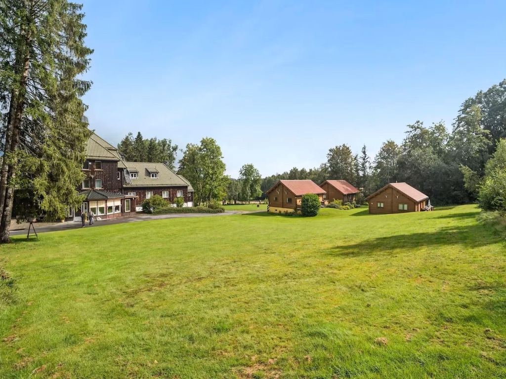 Ferienhaus am Hotel mit Gastro und Wellnes