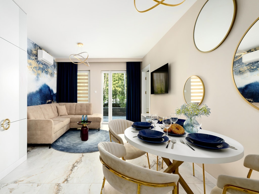 Comfortabel 2-kamerappartement, binnenzwembad