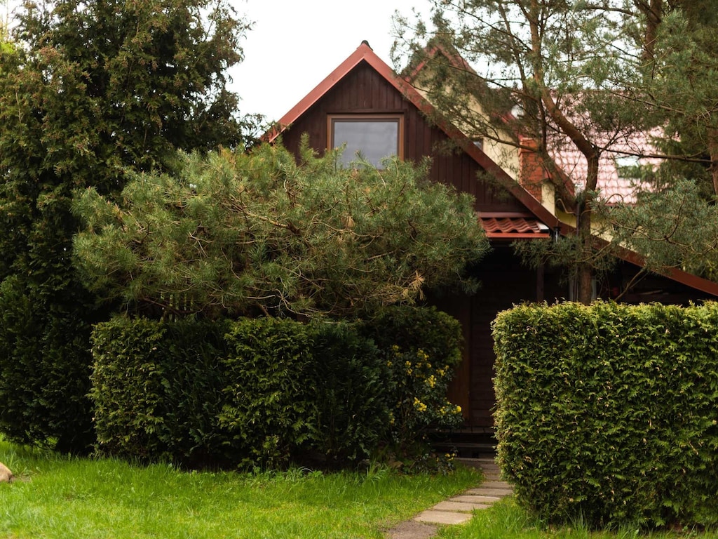 Vakantiehuis met open haard en een groot terras.