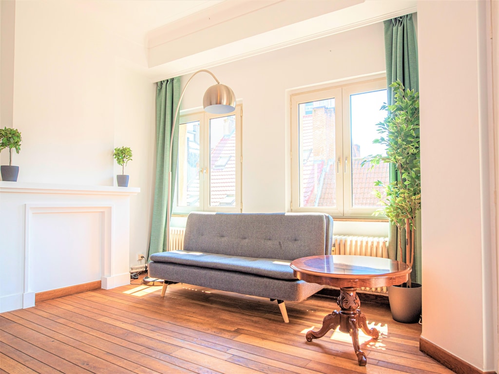 Appartement met balkon het centrum van Antwerpen