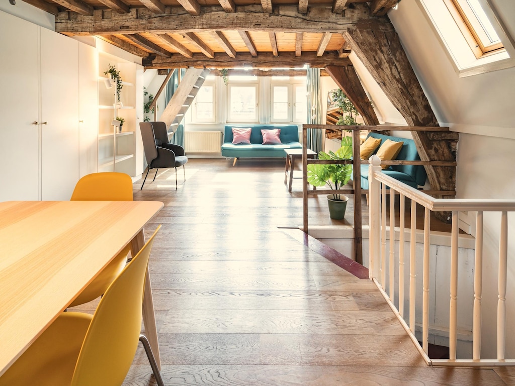 Stijlvol duplexappartement voor 10 personen