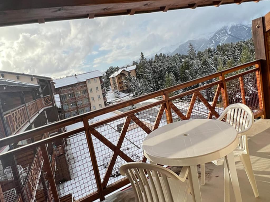 Renoviertes Studio mit Bergblick