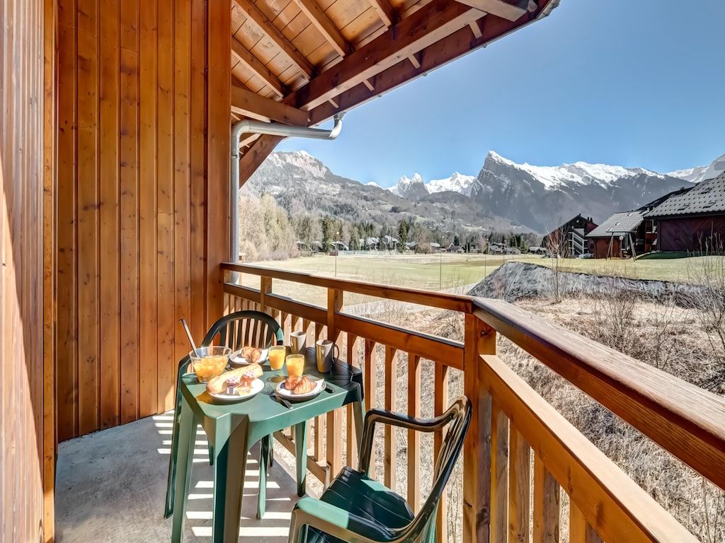 Apartment für 6 Personen mit Alpenblick