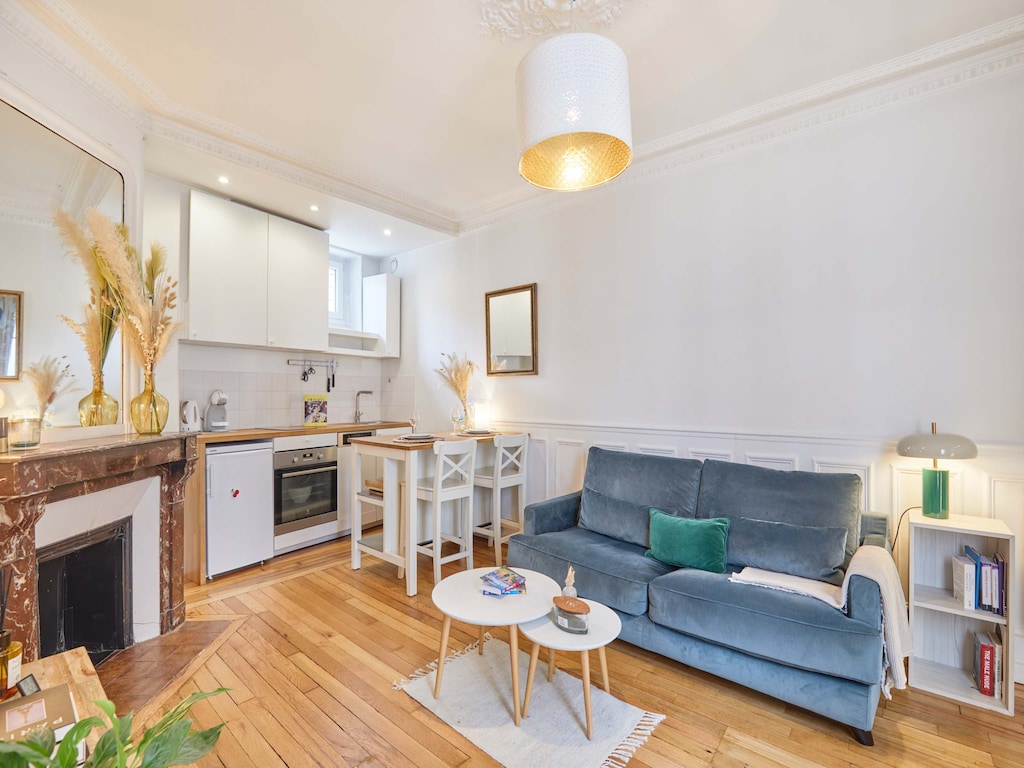 Charmant appartement in het centrum van Parijs