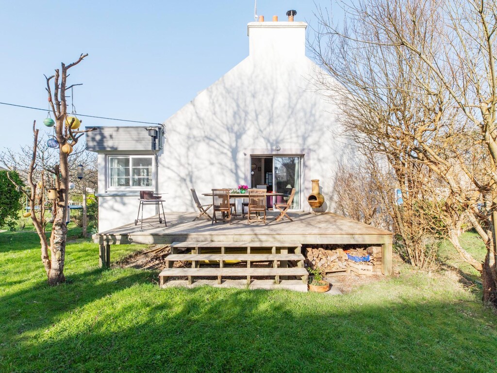Gezellig vakantiehuis vlakbij zee in Porspoder