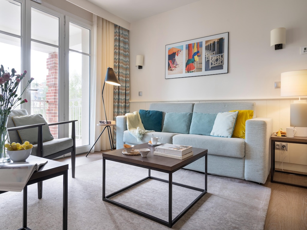Appartement met uitzicht op de haven van Deauville voor 4 personen