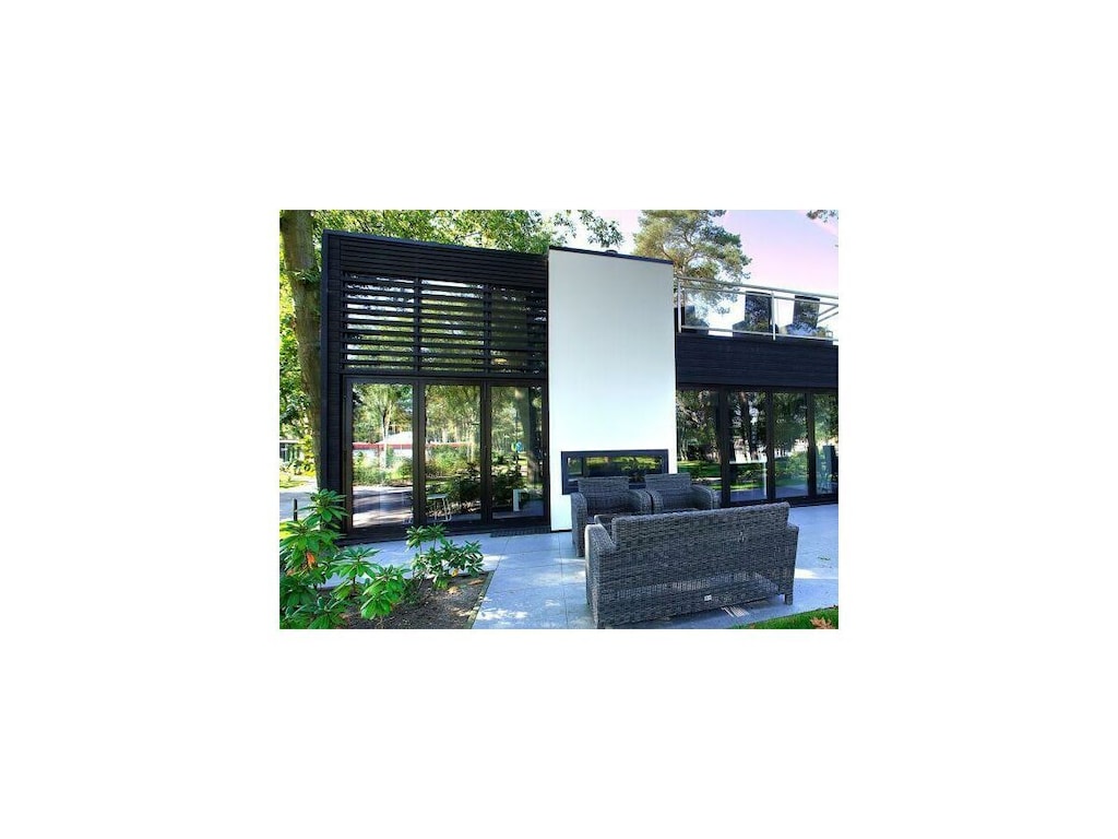 Freistehendes Chalet in Otterlo, Gelderland, für 6 Personen mit Gaskamin, Terrasse und kostenlosem WLAN.
