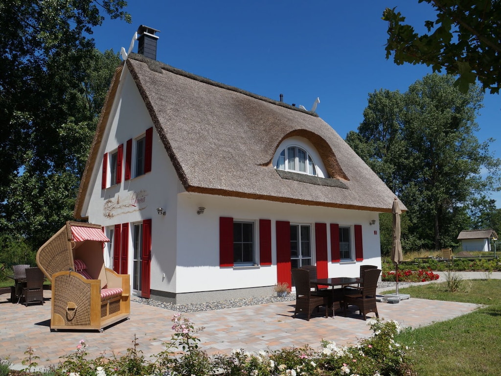 Ferienhaus in Glowe mit Schwimmbecken