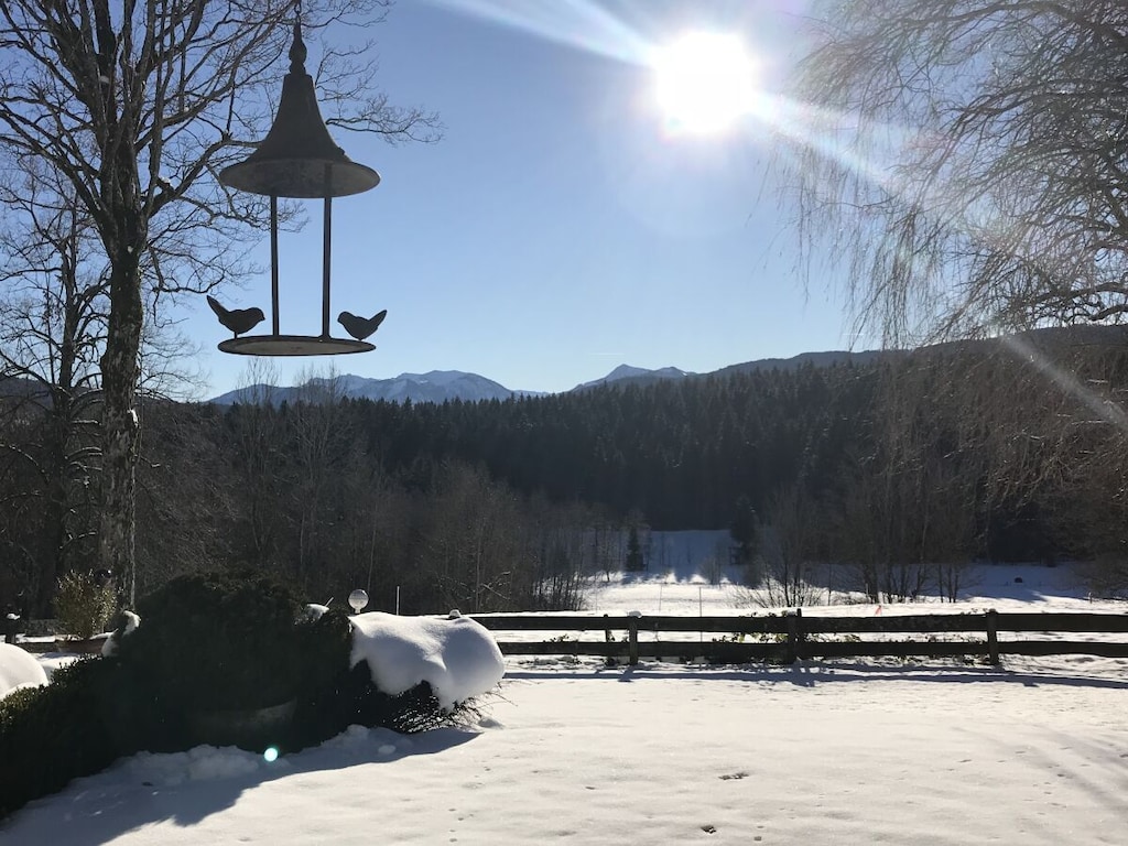 Ferienhaus in Miesbach mit Schwimmbecken