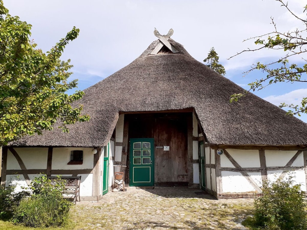 Gezellig huisje met rieten dak