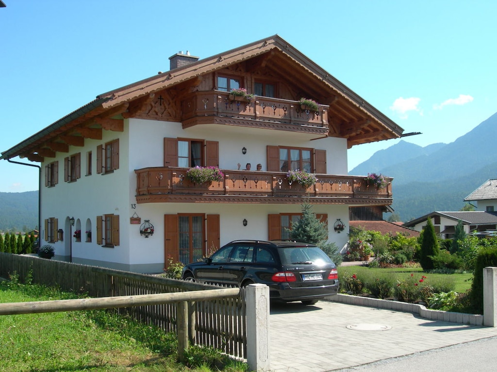 Vakantieappartement in Krün met wifi