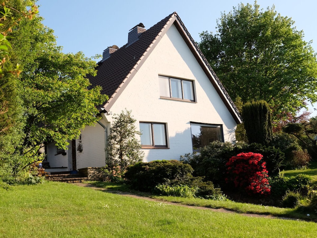 Huis met uitzicht op het meer