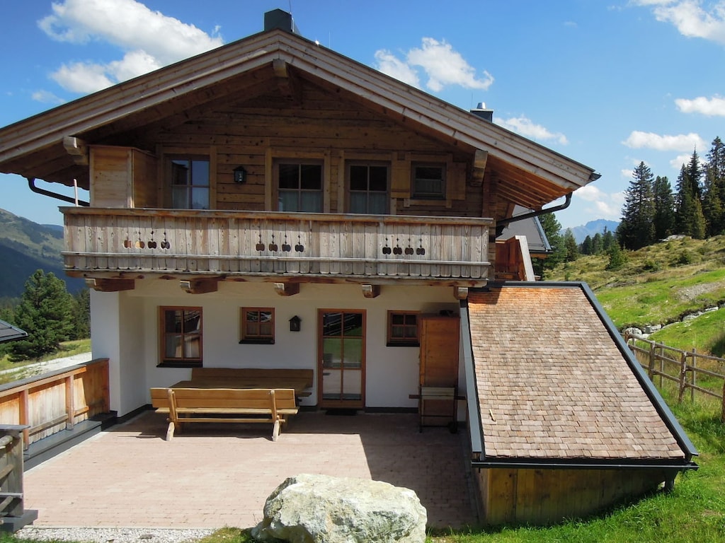 Skihut in Krimml met zwembad