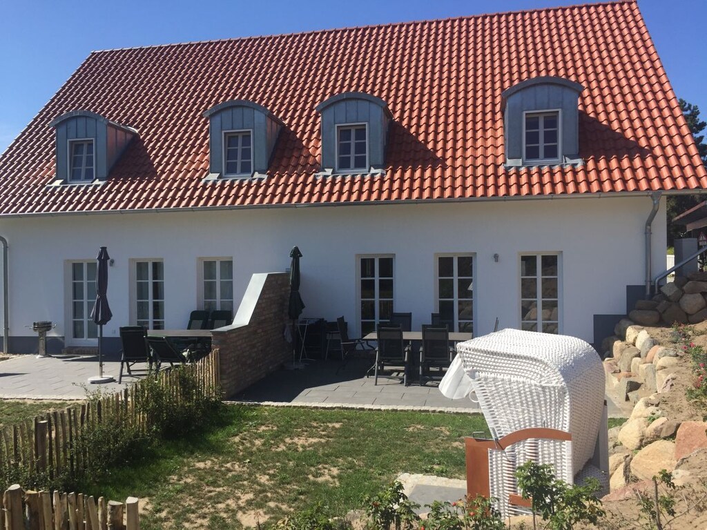 Hütte in Vilmnitz mit Schwimmbecken