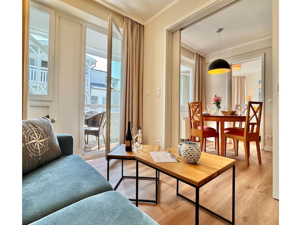 Vakantieappartement met open keuken in Sellin