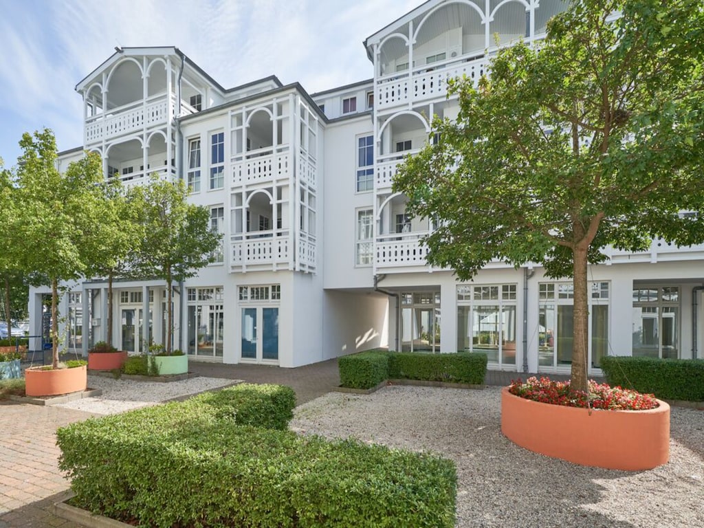 Charmant vakantieappartement in Sellin met balkon