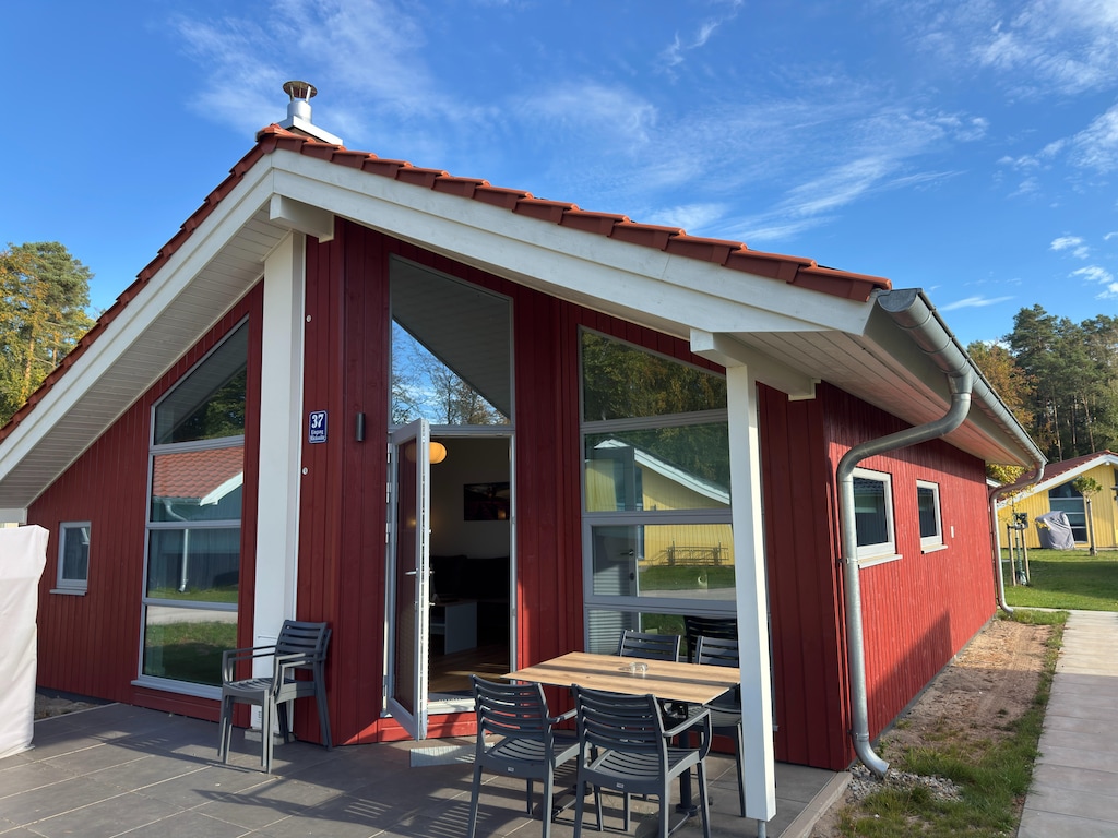 Scandinavisch vakantiehuis met sauna in Bad Bevensen