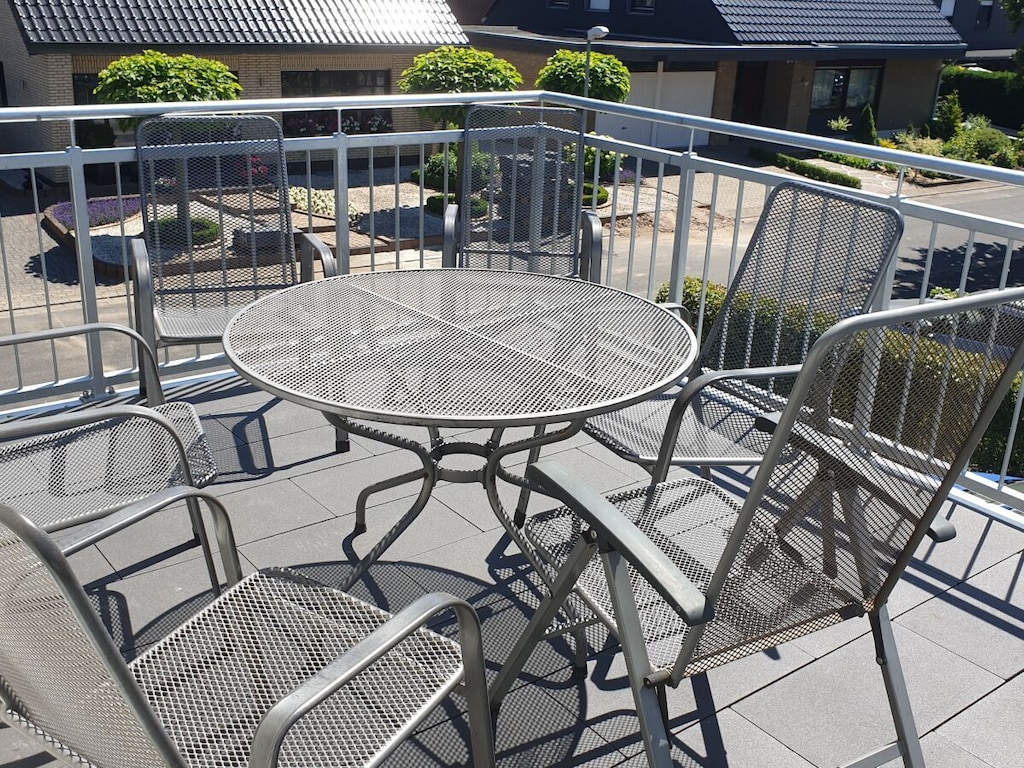 Uitzicht op vakantieappartement Twisteden