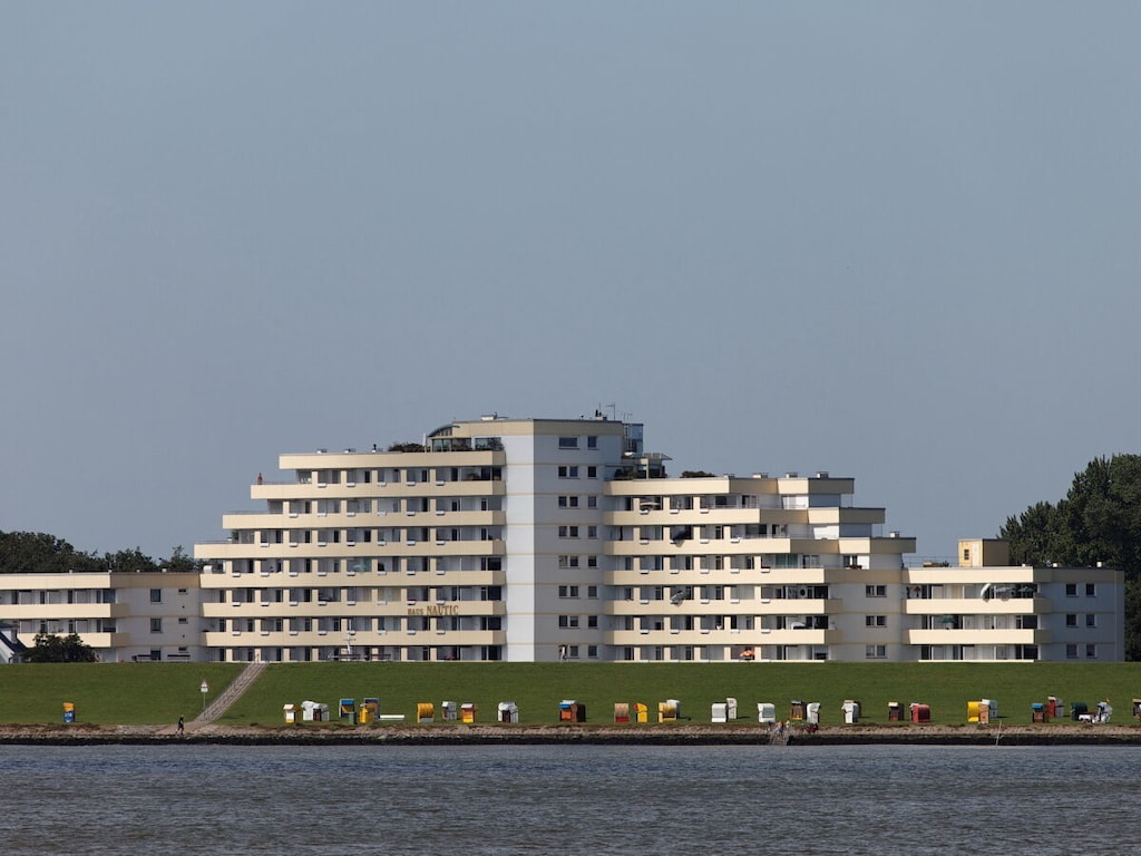 Cuxhaven-dromen in Haus Nautic, met uitzicht op zee