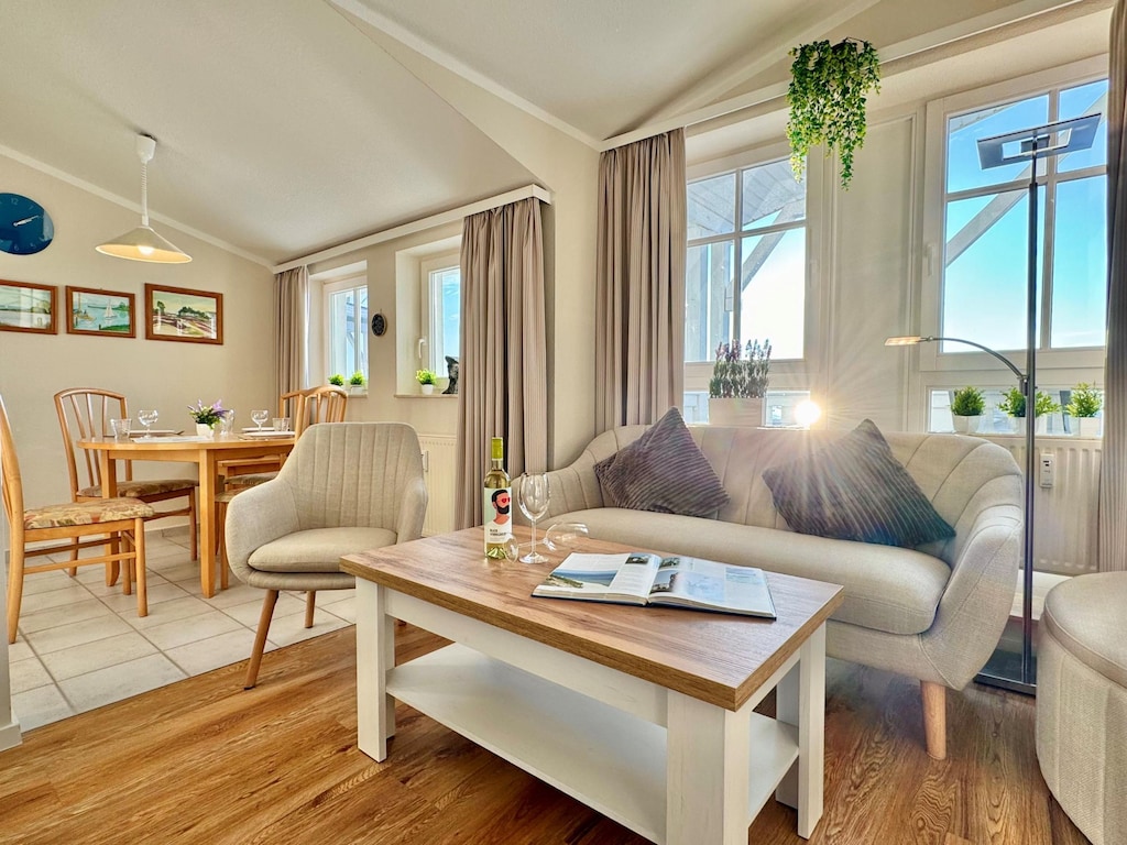 Comfortabel vakantieappartement in Sellin met balkon