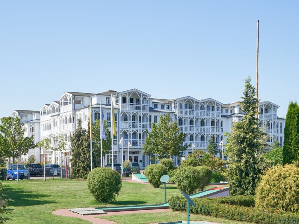 Vakantieappartement Seepark Sellin met AHOI waterpark en balkon