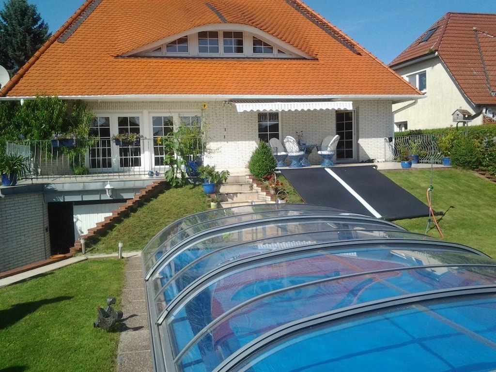 Ferienwohnung in Röbel mit Schwimmbecken