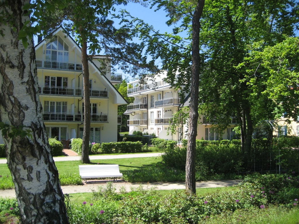 Ferienwohnung in Baabe mit Schwimmbecken