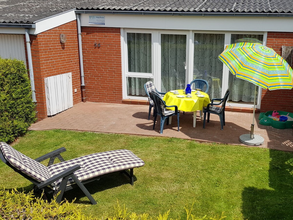 Vakantiehuis aan de Noordzee met 2 slaapkamers