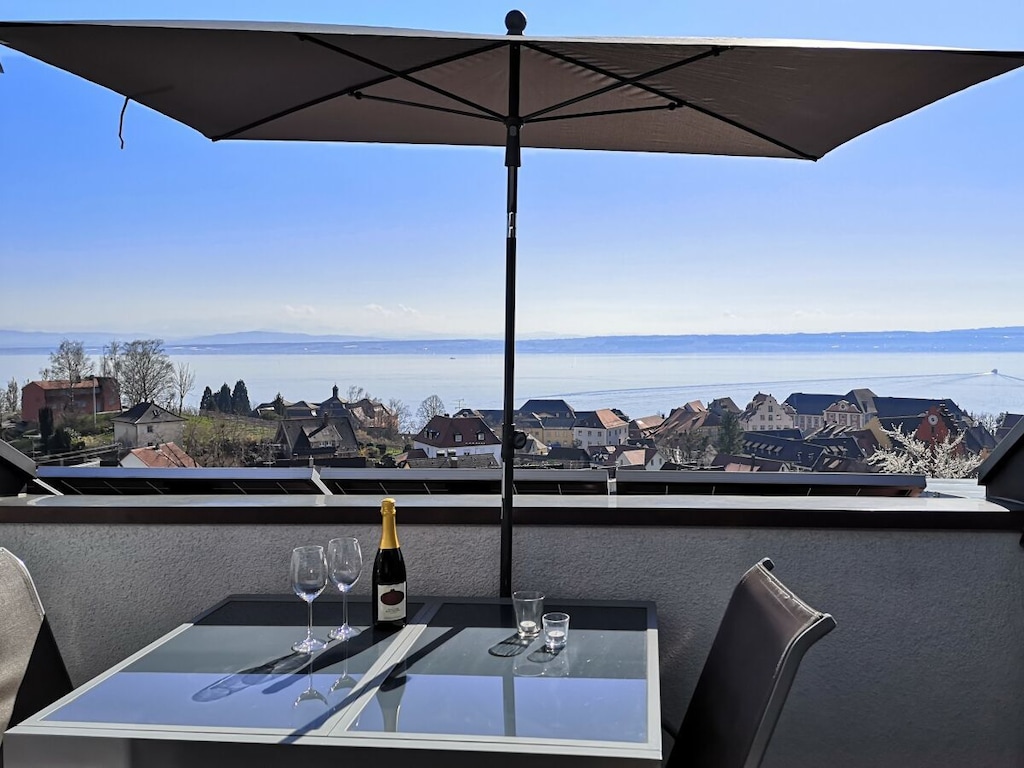 op de zolder van het Seeblick-huis
