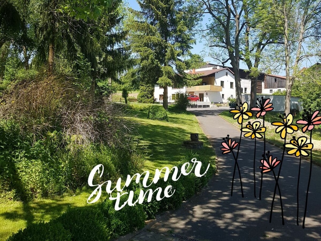 Tuin van het landhuis Schlottenhof