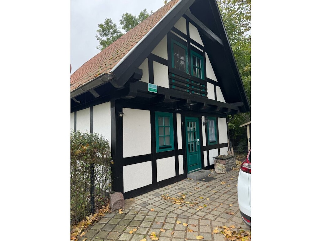 Fachwerk-Kate am Salzhaff