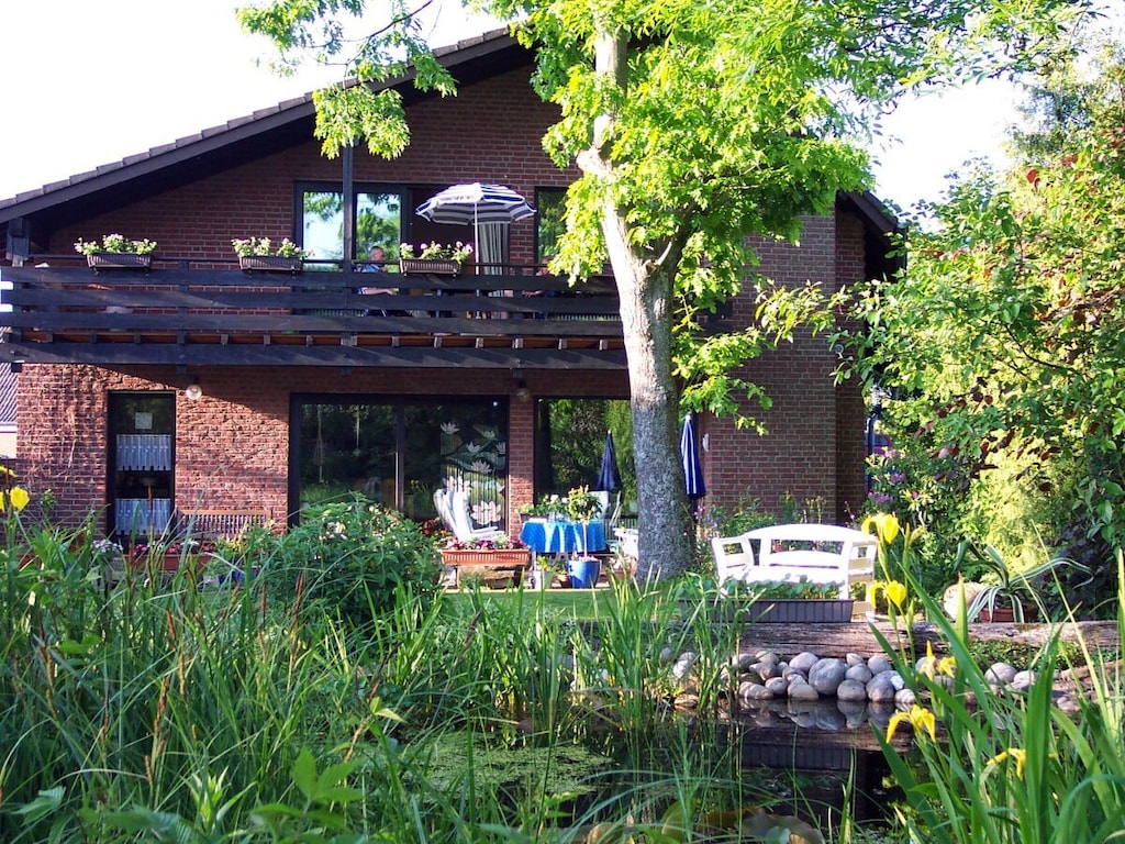 Vakantieappartement in Rötgen met balkon