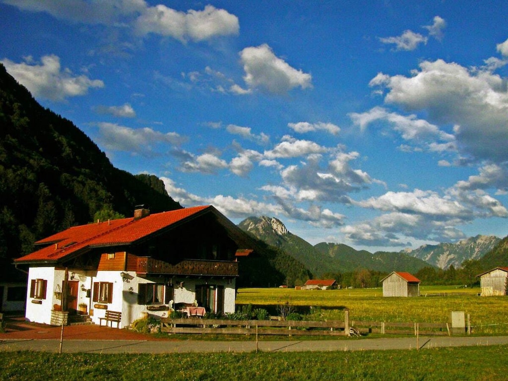 in het bergparadijs van de Graswangvallei