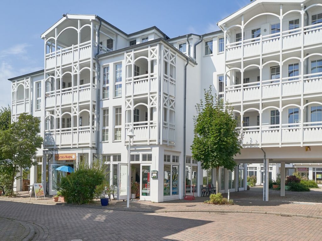 Vakantieappartement op de 2e verdieping met balkon in Sellin