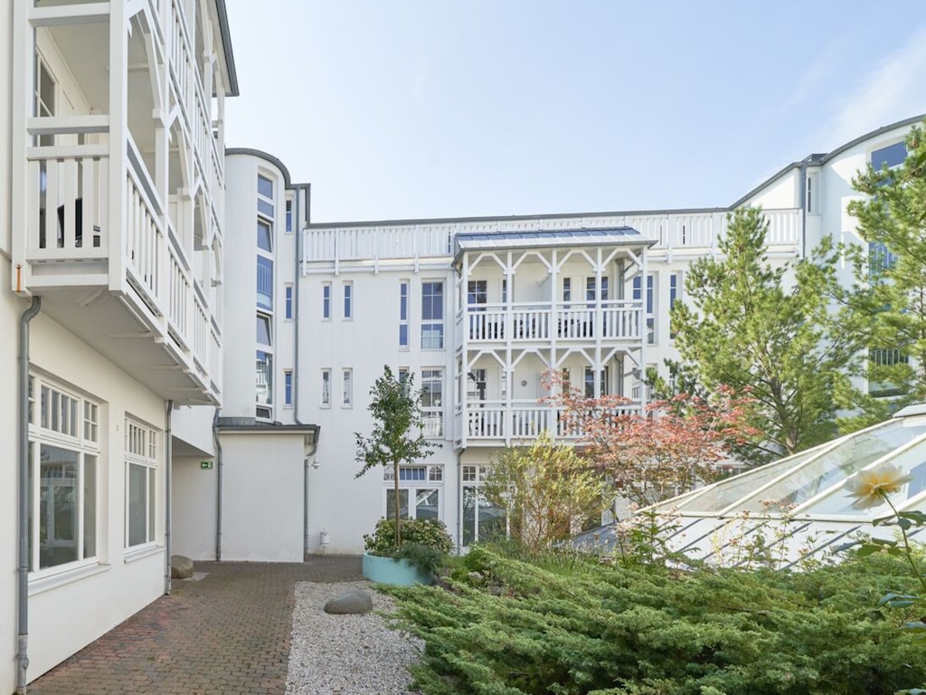 Vakantieappartement op de 2e verdieping met balkon in Sellin