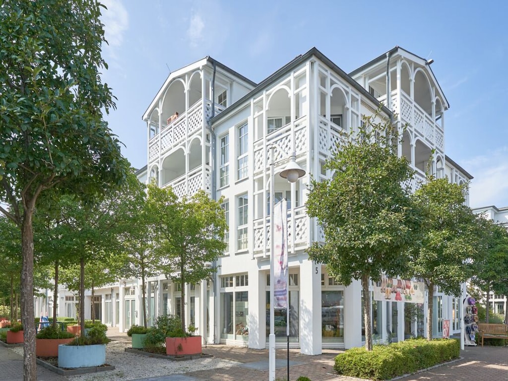 Vakantieappartement met badkuip op Rügen