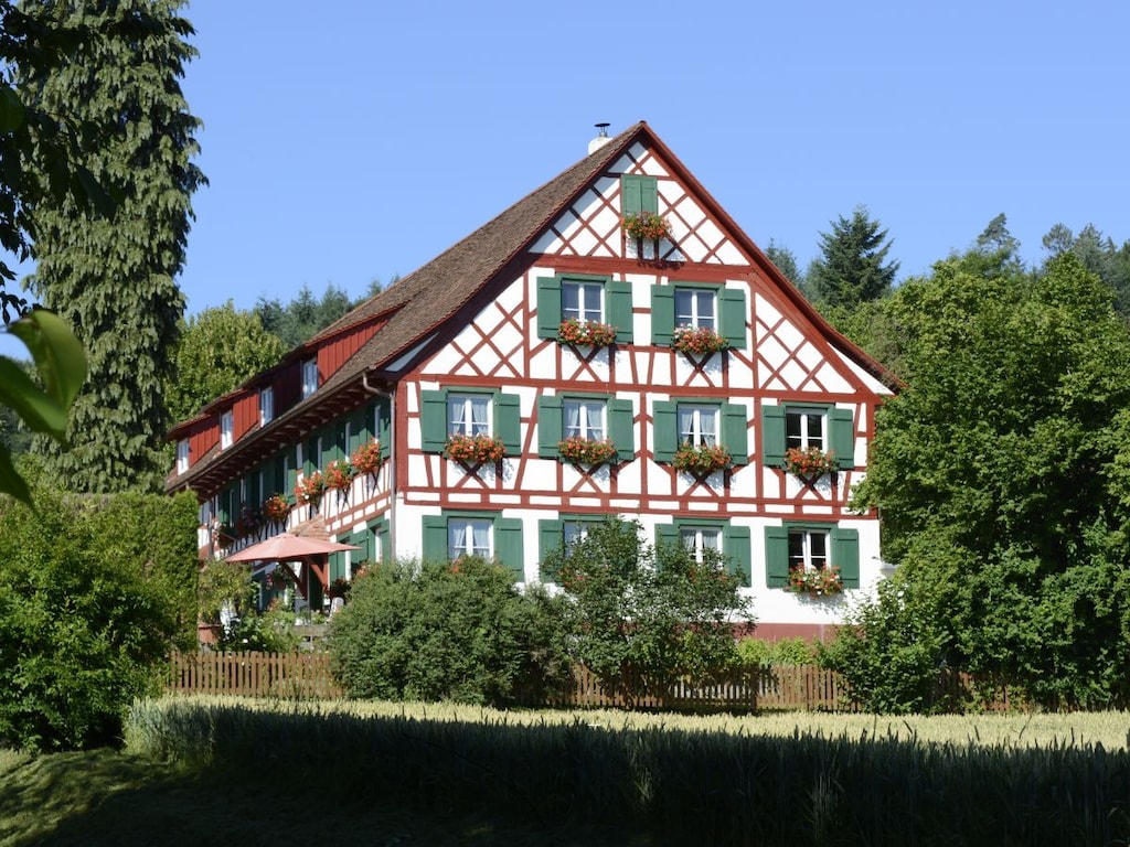 Appartement in Owingen met zwembad