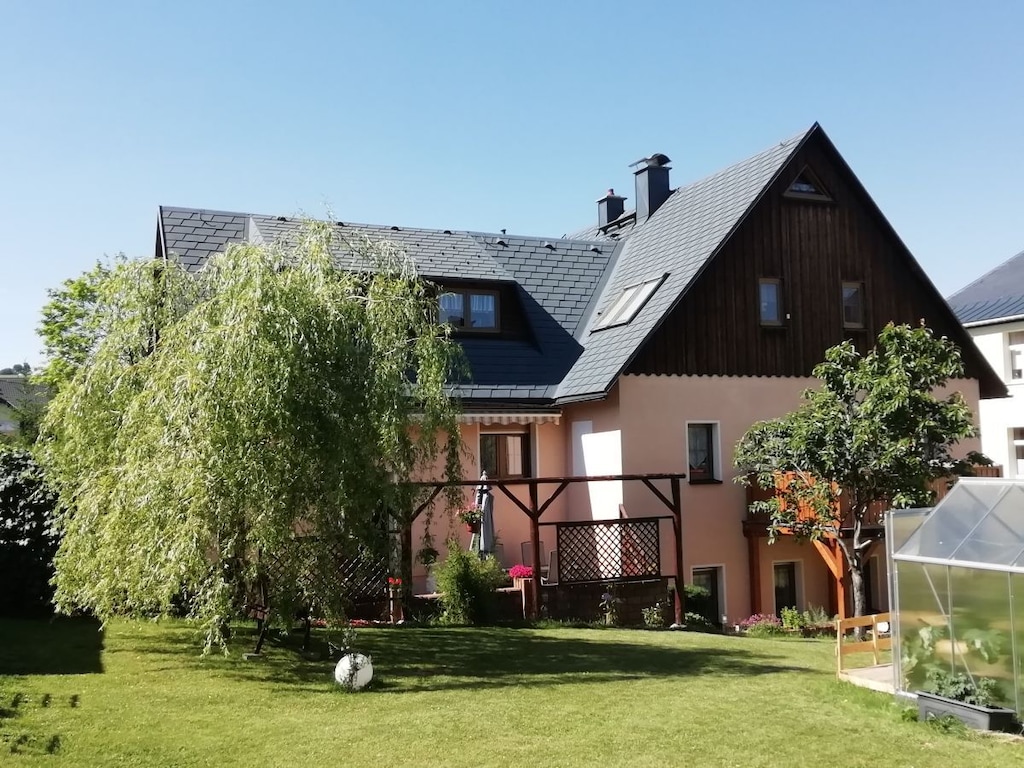 Vakantieappartement in Bärenstein met wifi