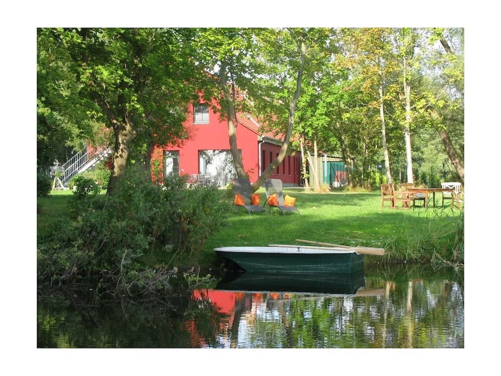 Ferienwohnung in Saal mit Schwimmbecken