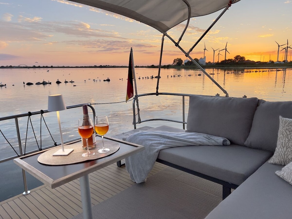 Hausboot mit 2 Schlafzimmer