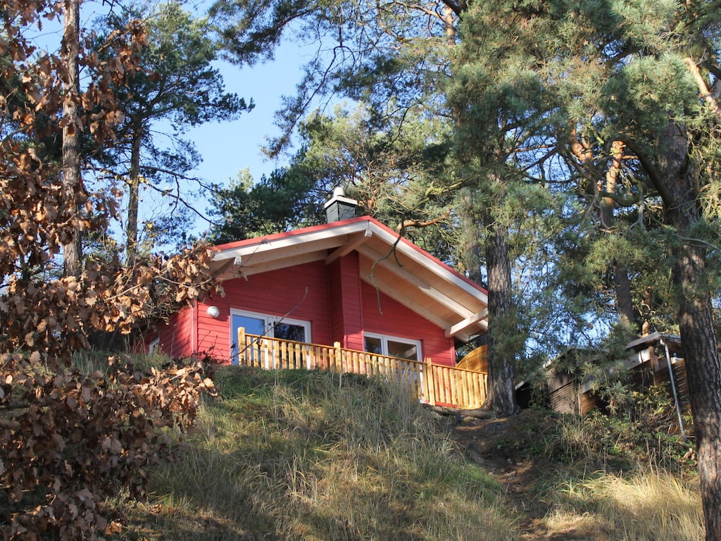 Ferienhaus mit Seeblick