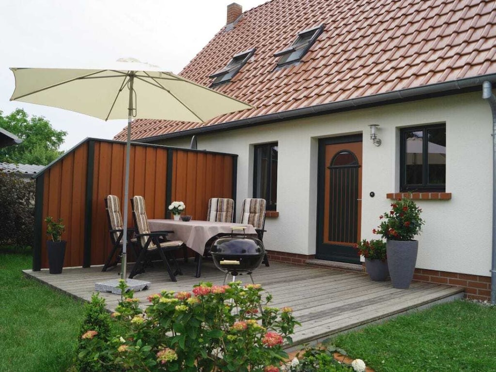 Ferienhaus in Ludorf mit Schwimmbecken