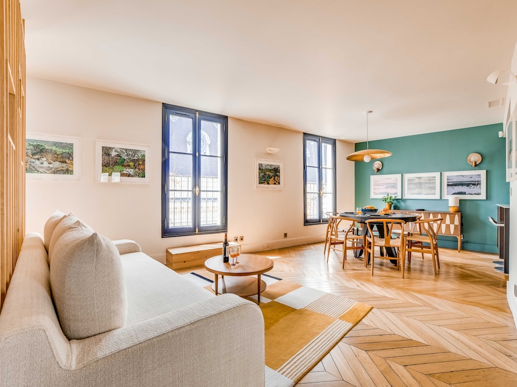 Moderne Triplex airconditioning 3CH/5P - Saint-Germain-des-Prés