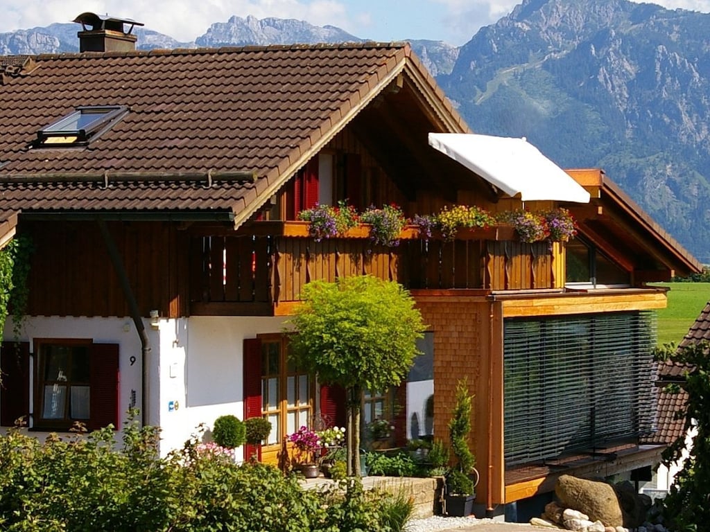 Säuling Haus Bergblick