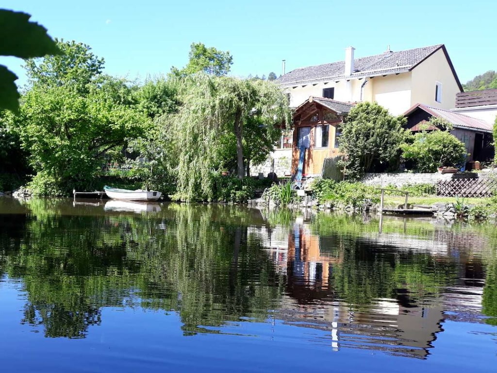 Uitzicht op kasteel Eichstätt - bovenste verdieping